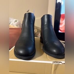 Michael Kors Black Flat Ankle Boots NWT